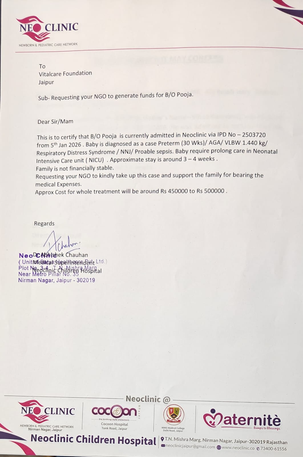 A Tiny Newborn Battling for Survival Help Baby of Pooja