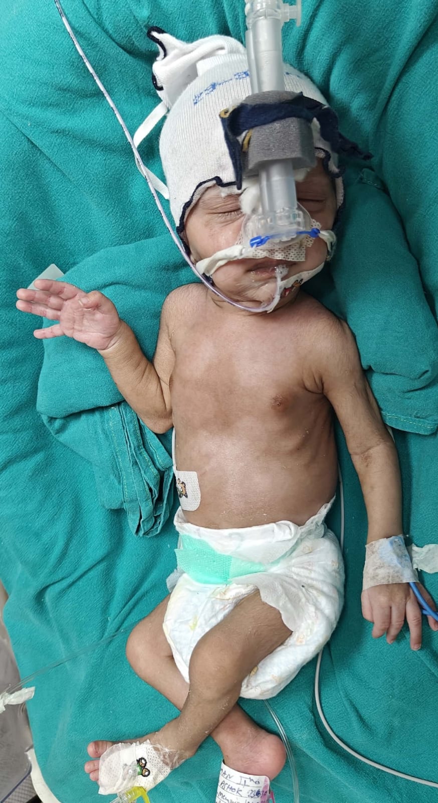 Thanks letter for Baby of Suman 