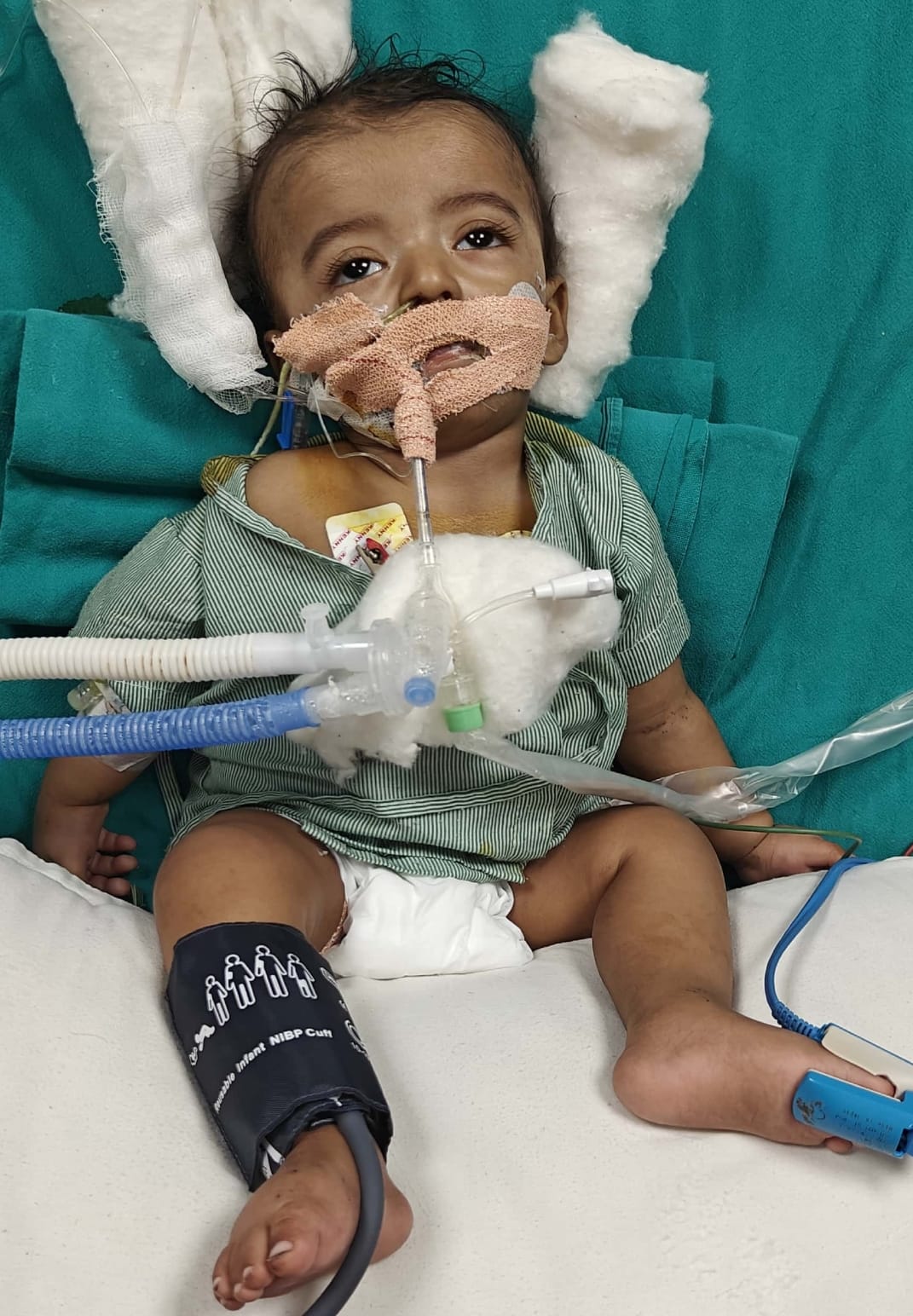 Thanks letter for Master Hussain