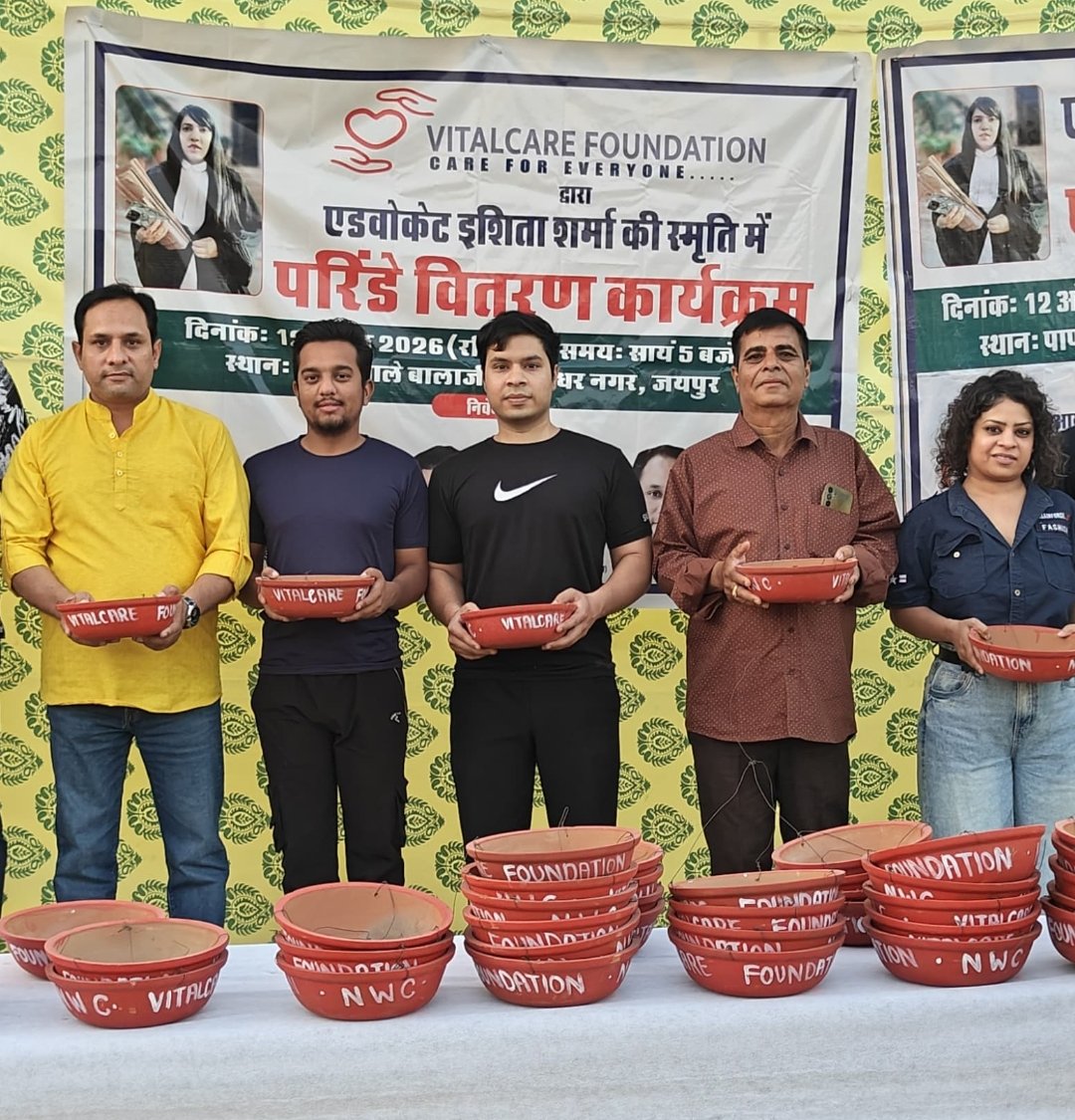 Bird Feeder Distribution Drive by VitalCare Foundation